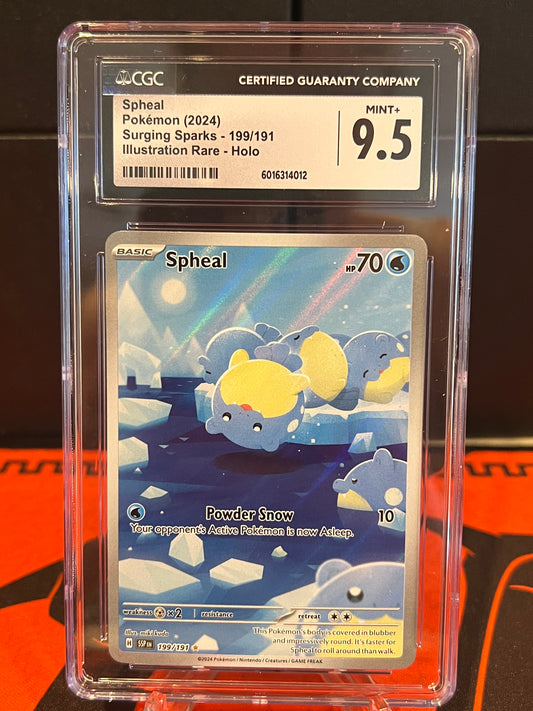 CGC 9.5 Spheal SSP 199/191